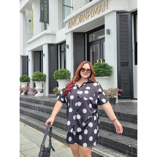 Pretty Perfect Set ชุดเซ็ต 2 ชิ้น <เสื้อเชิ้ต +กางเกงพรีส ขาสั้น> อก40-66นิ้ว