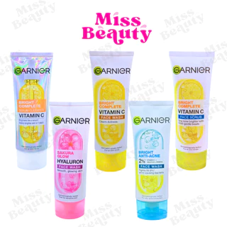โฟมล้างหน้าการ์นิเย่ วิตามินซี เฟส วอช / แอนตี้-แอคน่ GARNIER SKIN NATURALS ปริมาณ 100 มล.
