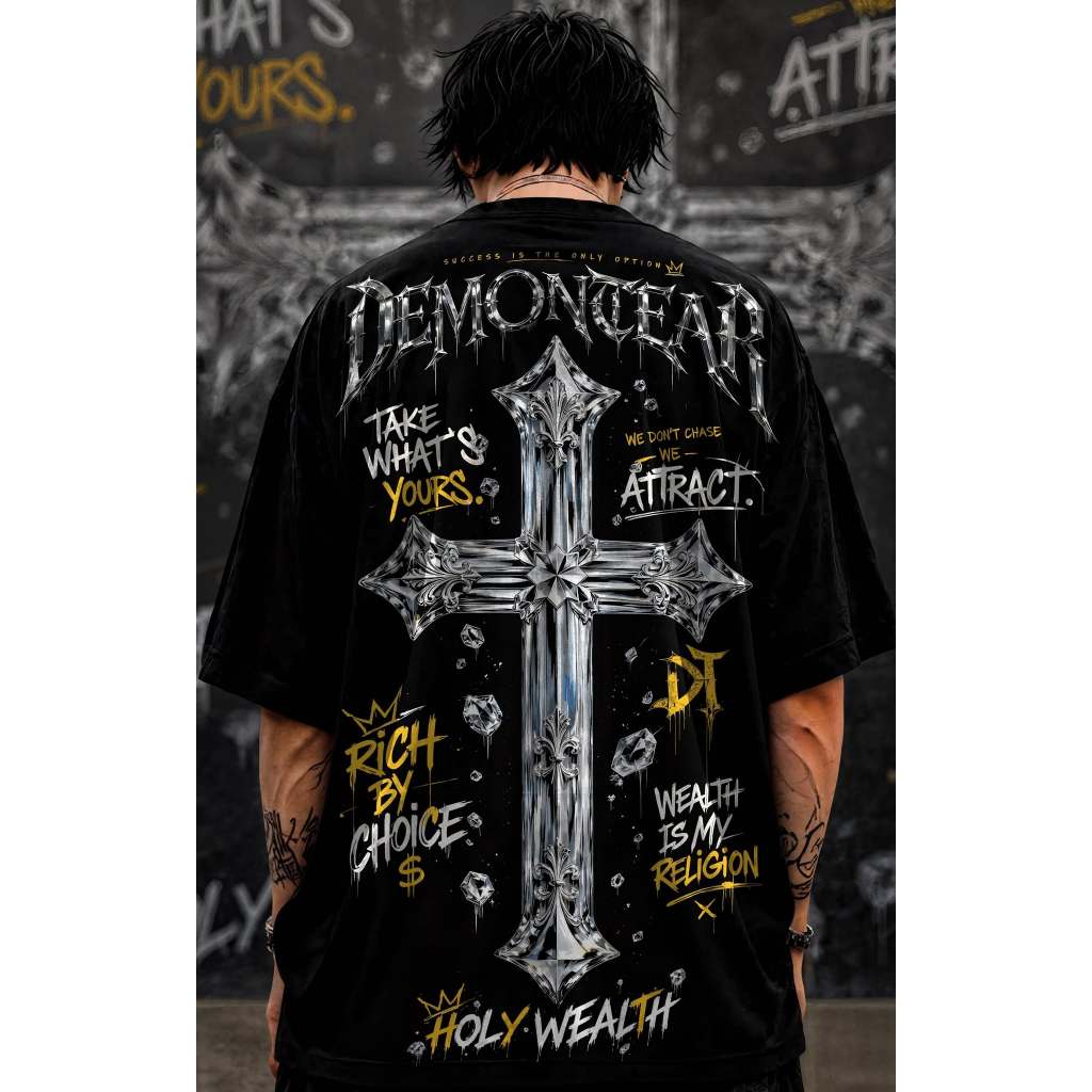 เสื้อ DemonTear " HOLY WEALTH "