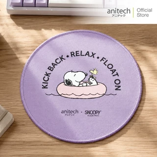 Anitech X Snoopy4 Mouse Pad รุ่น SNP-MP011 แผ่นรองเมาส์ผิวเรียบ ฐานยางกันลื่น