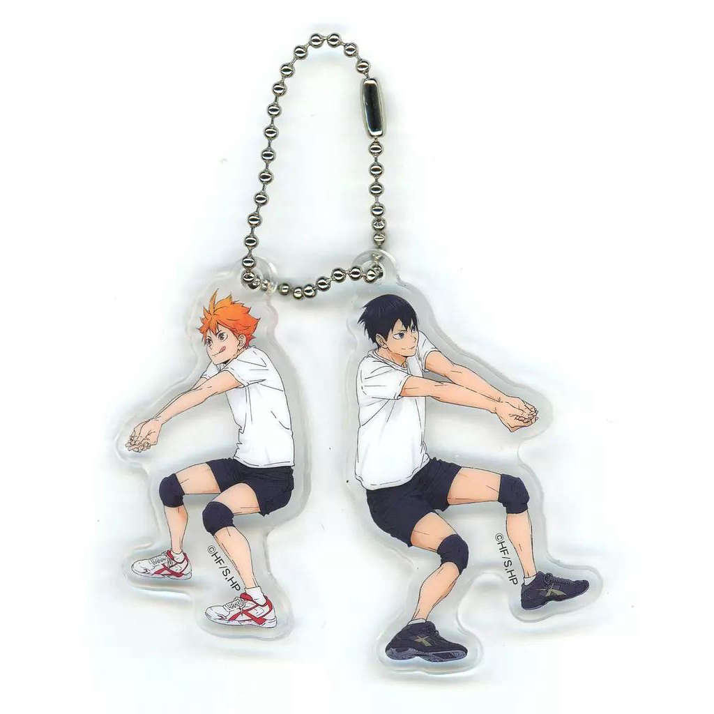 [พร้อมส่ง✅ลิขสิทธิ์แท้💯] พวงกุญแจ Mini Keychain "Kuji Rack Haikyu!! (J Prize) - Catch the Ball Lucky Draw