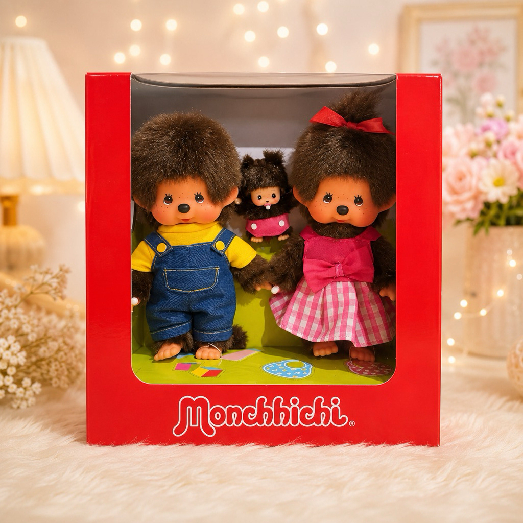 [พร้อมส่งด่วน!]🌟ใช้โค้ดลด🌟Special Anniversary Box กล่องแดง/กล่องทอง monchhichi ของแท้ ลิขสิทธิ์เจแปน 💯%