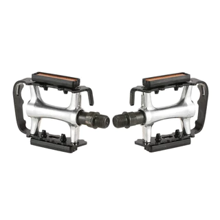 Wellgo บันไดจักรยานอลูมิเนียม รุ่น M248 DU มีแถบสะท้อนแสง ทนทาน น้ำหนักเบา
