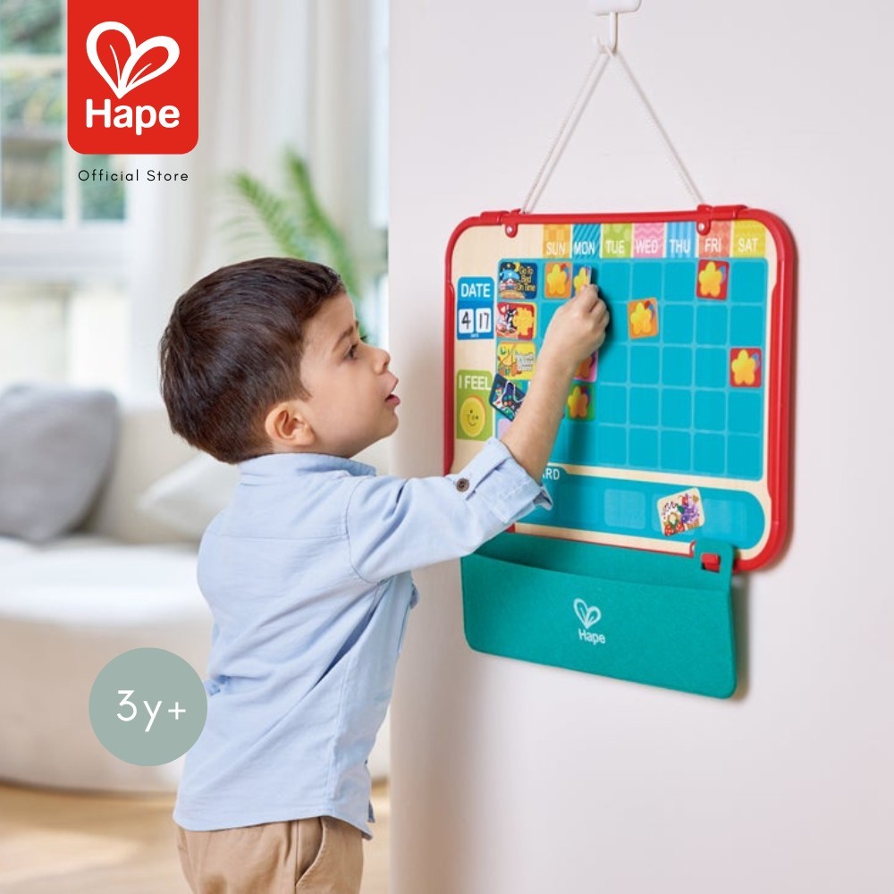 Hape - ตารางสร้างวินัย Habit Heroes Reward Chart เหมาะสำหรับเด็ก 3 ปีขึ้นไป