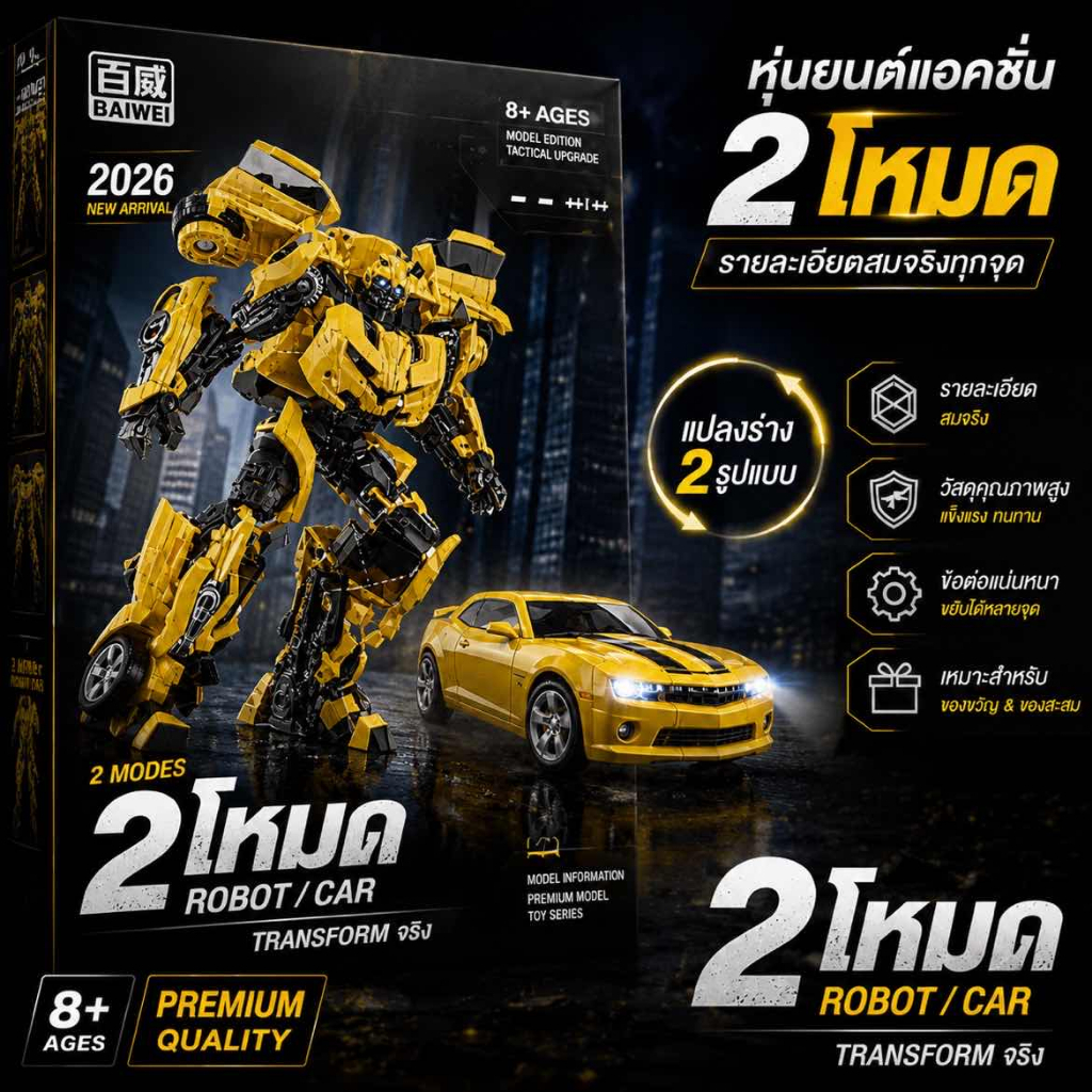 จัดส่งรวดเร็วของเล่นแปลงร่างคลาส ของเล่นเด็ก หุ่นยนต์ SS38 V ของขวัญแปลงร่างของเล่น Optimus Prime transformers ทรานส์ฟอเ