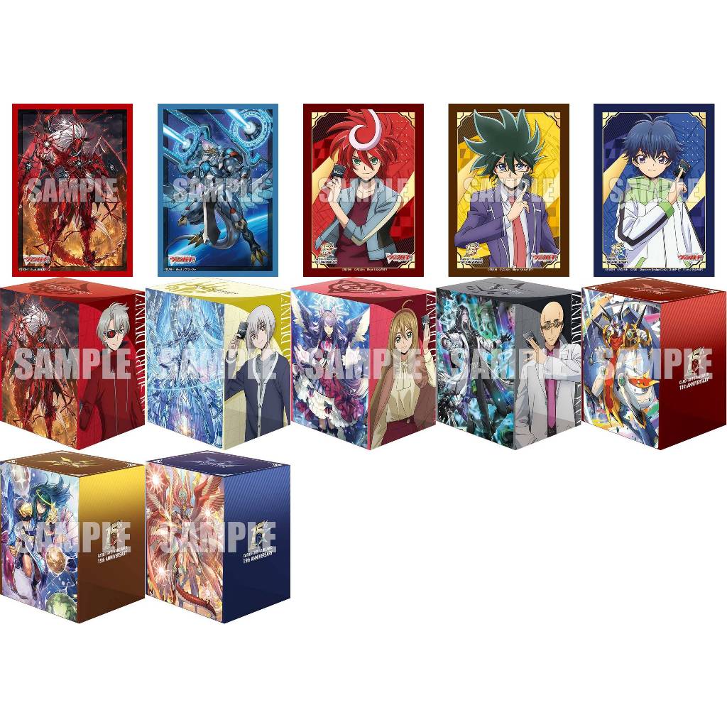 Bushiroad Sleeve Collection Mini Vol.849-853 (70 Sleeve) ,Deck Holder Collection V3 Vol.1230-1236