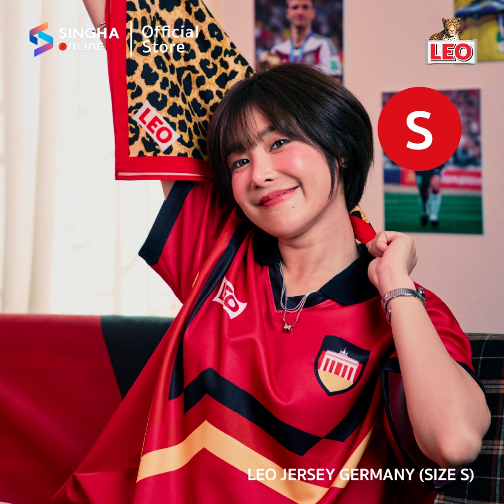 (จัดส่งทั่วประเทศ) เสื้อ Leo Jersey Germany (ขนาด M)