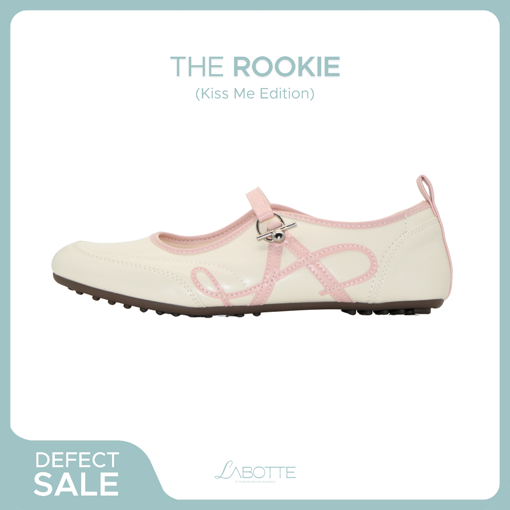 The Rookie Kiss Me Edition(Defect) - Labotte.bkk รองเท้าแมรี่เจน สนิกเก้อ mary jane sneaker(YH8128-2PU)