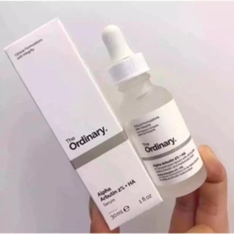 The Ordinary Alpha Arbutin 2% + HA 60ml เซรั่มลดฝ้า กระ จุดด่างดำ ลดรอยสิว ผิวกระจ่างใส ของแท้ พร้อมส่ง