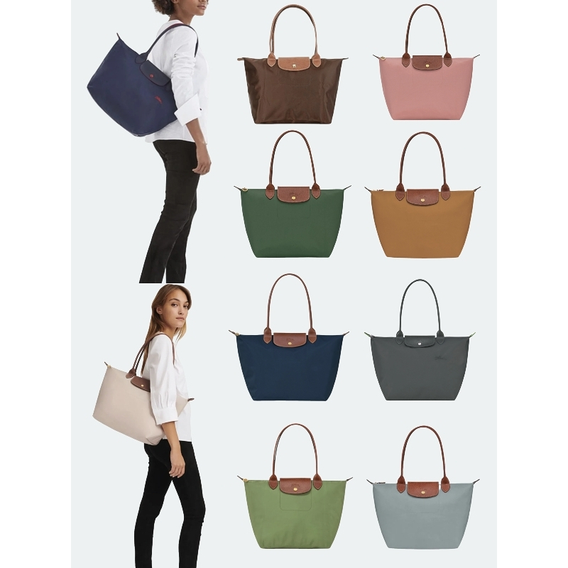 ของแท้ 💯%Longchamp Le Pliage Original Tote Bag👜กระเป๋าโท้ตหูยาว ไซส์ใหญ่จุใจ กันน้ำ พับได้ สะพายข้าง
