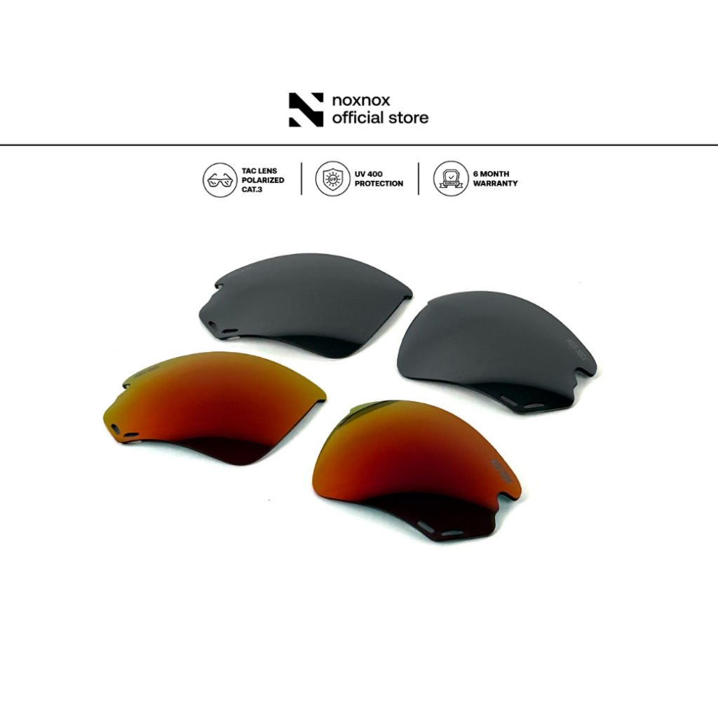 NOX NOX Wind Vibe Replacement Lens เลนส์ทดแทนสำหรับรุ่น Wind Vibe (Polarized Lens)