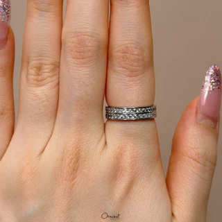 Orachat | Molly 14k ring. (แหวนตัวเรือนสแตนเลส)