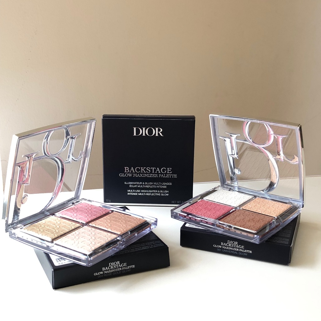 ใหม่ล่าสุด🌟 Dior Backstage Glow Face Palette 🌟 พาเลตต์ไฮไลท์และบลัช