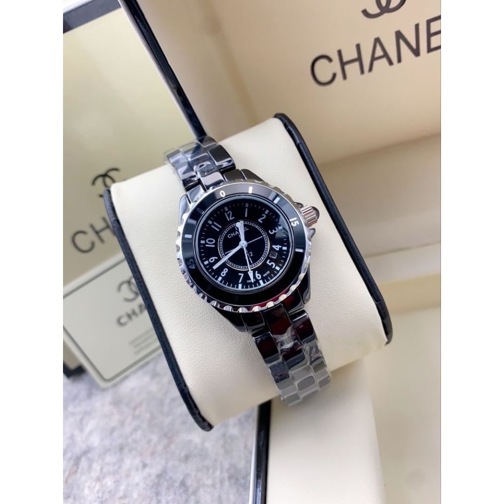 นาฬิกาผู้หญิง ไซส์ 38mm ระบบถ่าน งานตรงปก