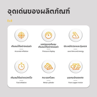 Rhain ปั้มลมไฟฟ้า สูบไฟฟ้า แรงดันสูง ดำน้ำ อัดอากศ 4500 psi ปั๊มลม 1800W ความเร็วลมสูง 50MPa ตั้งแรงดันและปิด