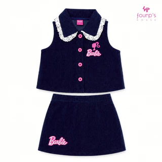 BARBIE : ENXI1054 ชุดเซ็ตเด็กผู้หญิง ลิขสิทธิ์แท้