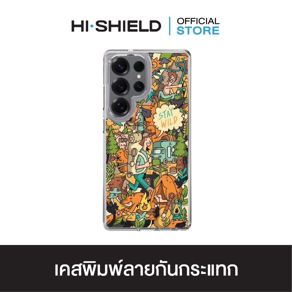 [S25ultra,S24ultra,S23ultra] HI-SHIELD เคสใสกันกระแทก Samsung รุ่น KAMO S212
