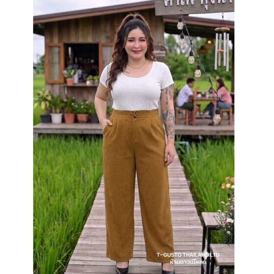 A28กางเกงทรงกระบอกกลาง เอว 38-54“ สะโพก 64“ ยาว 39“ ต้นขา 32“ ปลายขา 26“ ใส่ทำงาน ไม่ต้องรีด ไม่รั้งเป๋า