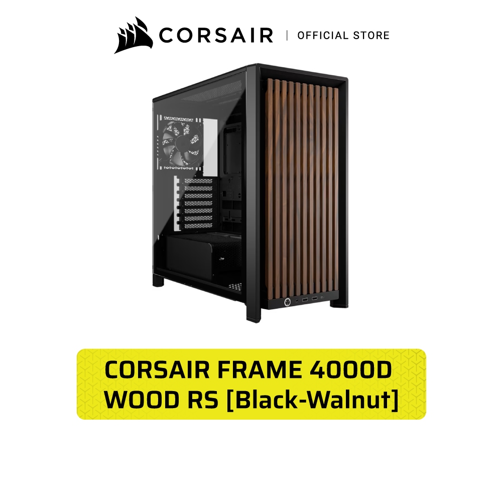 CORSAIR FRAME 4000D WOOD RS Modular Mid-Tower PC Case