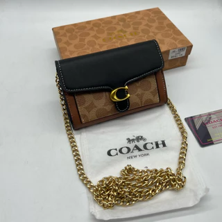 Sale กระเป๋าสะพายข้าง ใบเล็กขนาด 6 นิ้วมีช่องใส่บาตรมีช่องซิปใช้งานใส่แบงค์ได้สองพับมีอุปกรณ์พร้อมกล่อง
