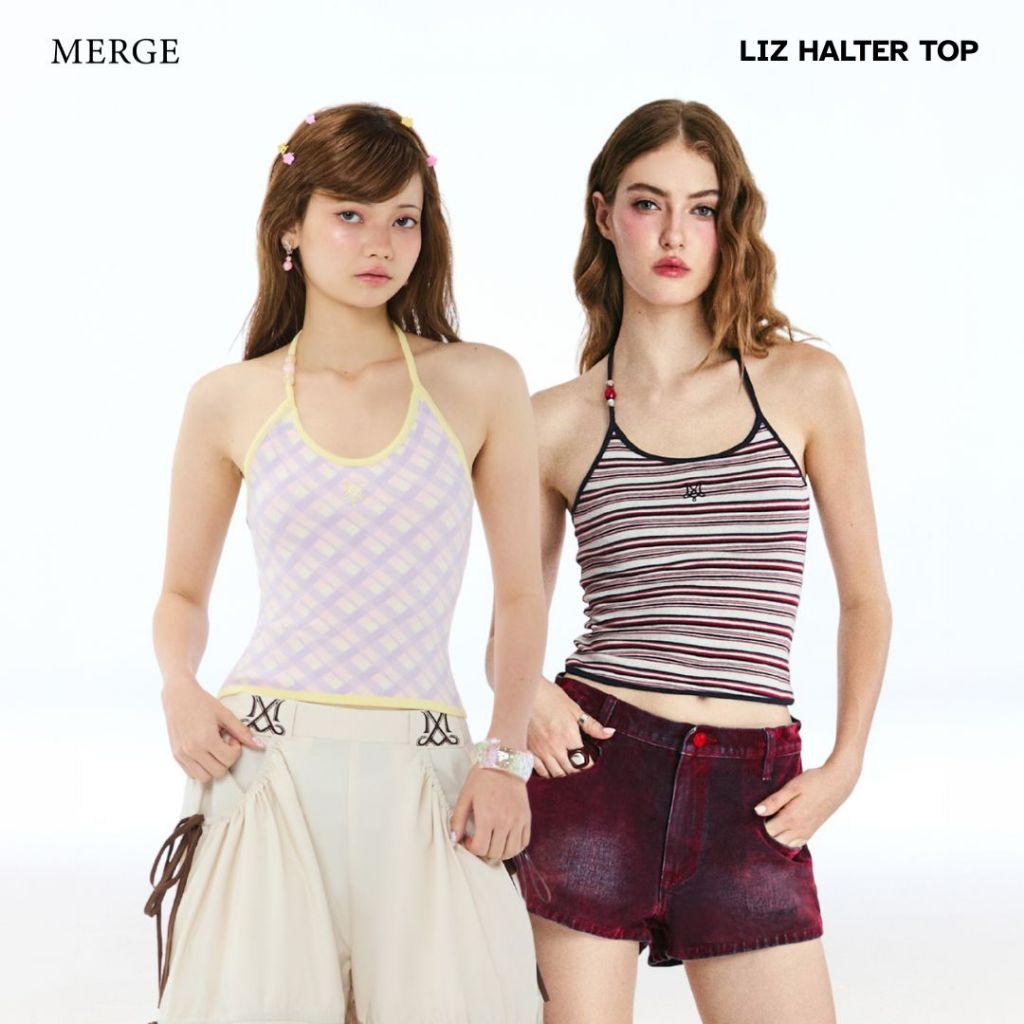 Merge Official - Liz Halter Top (สีใหม่จัดส่ง 07/07)