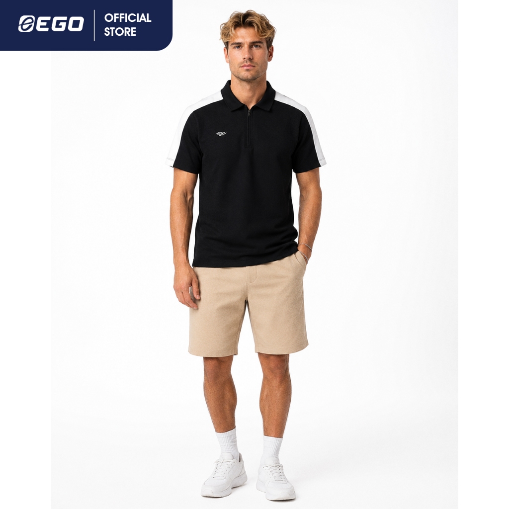 TT-014 เสื้อโปโล(ซิป) EGO SPORT