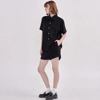 peem by pimnatta | เสื้อเชิ้ตผู้หญิง ผ้าพิมพ์ลาย แมทช์กระโปรงเข้าเซตได้