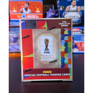 🔥พร้อมส่งจากไทย🔥กล่องแดง Official Panini FIFA World Cup 2026 Football Star TradingCards Genuine Kayou Soccer Memorabilia