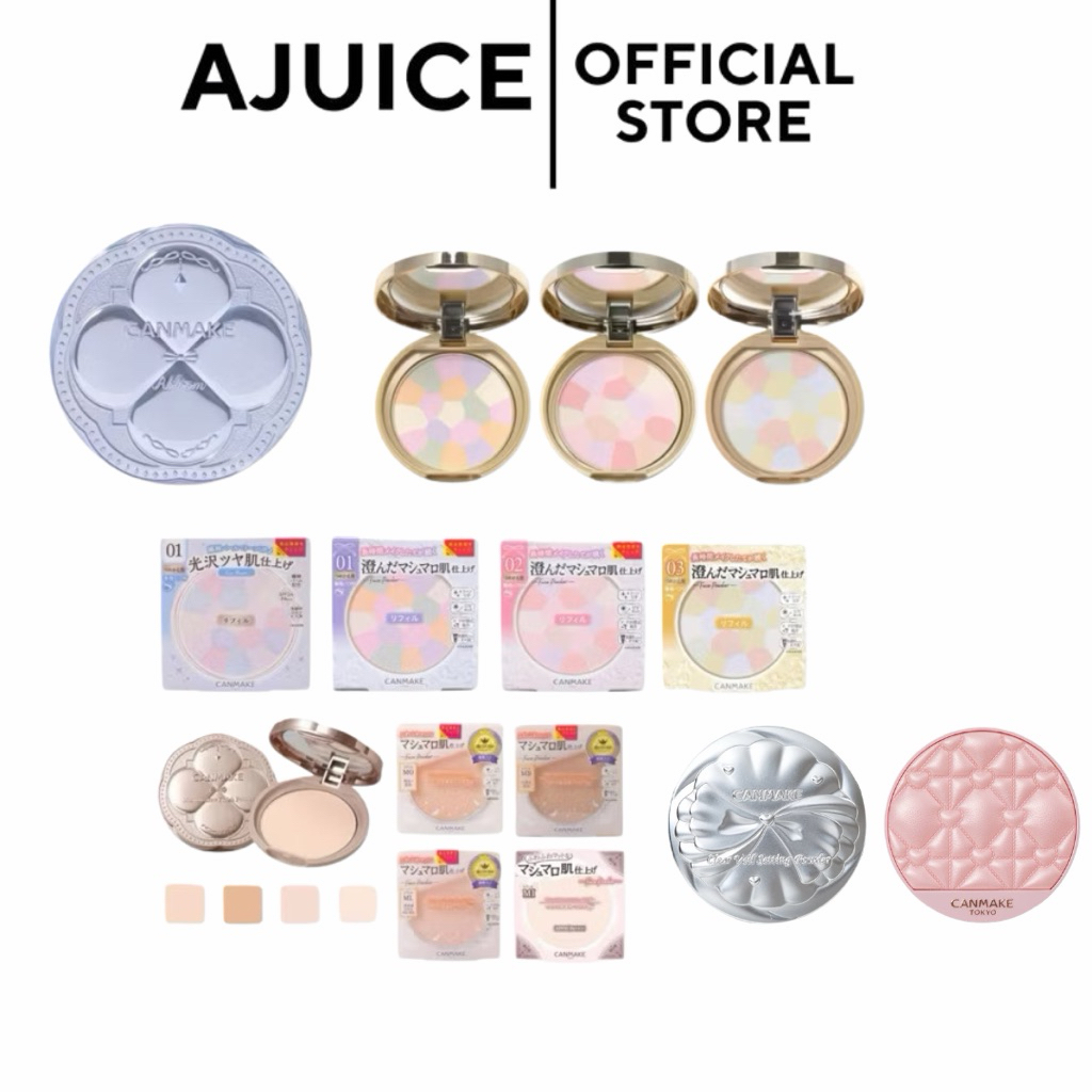 *ส่งด่วน หิ้วจาก🇯🇵💚ตลับจริง/รีฟิล ขนาดมินิ แป้งMO ML MB Canmake  Powder แป้งแคนเมค