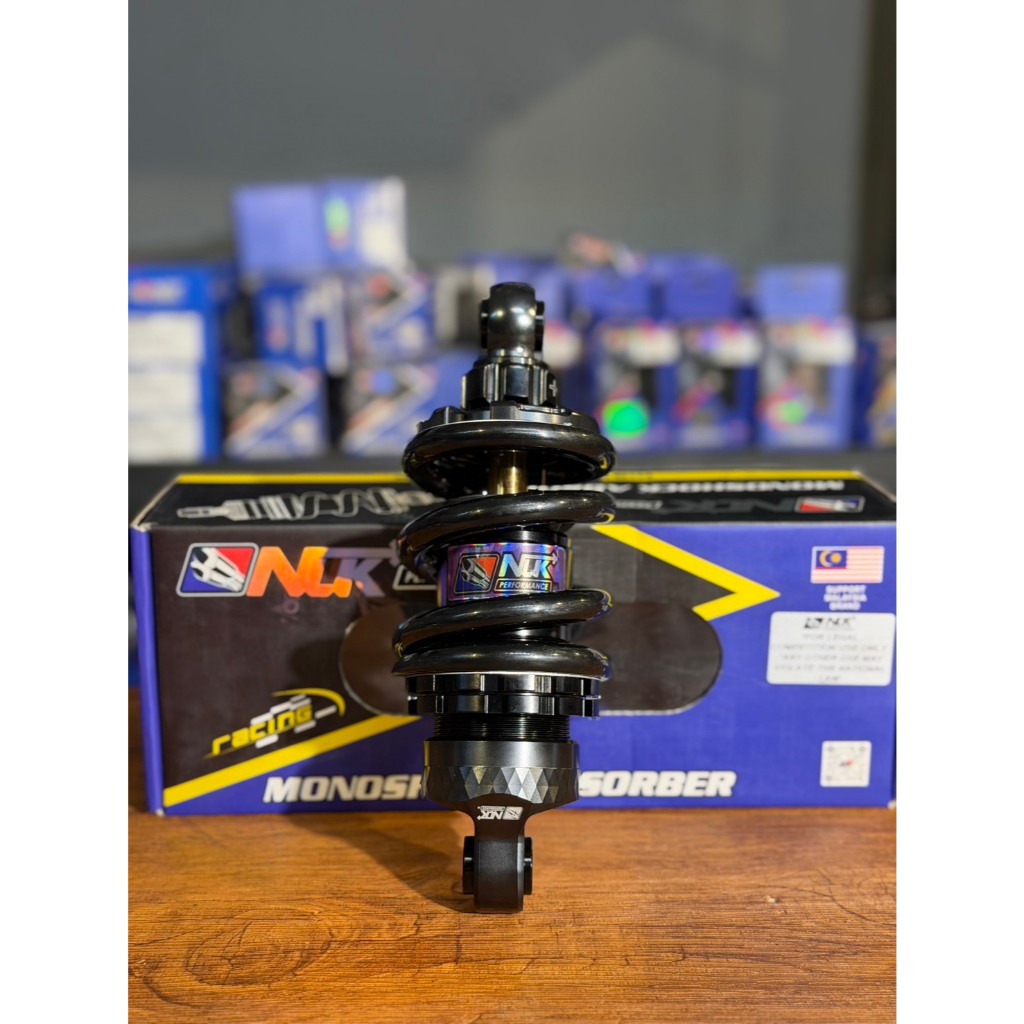 โช๊คหลังแต่ง NLK 205MM ตรงรุ่น Exciter150,Exciter155