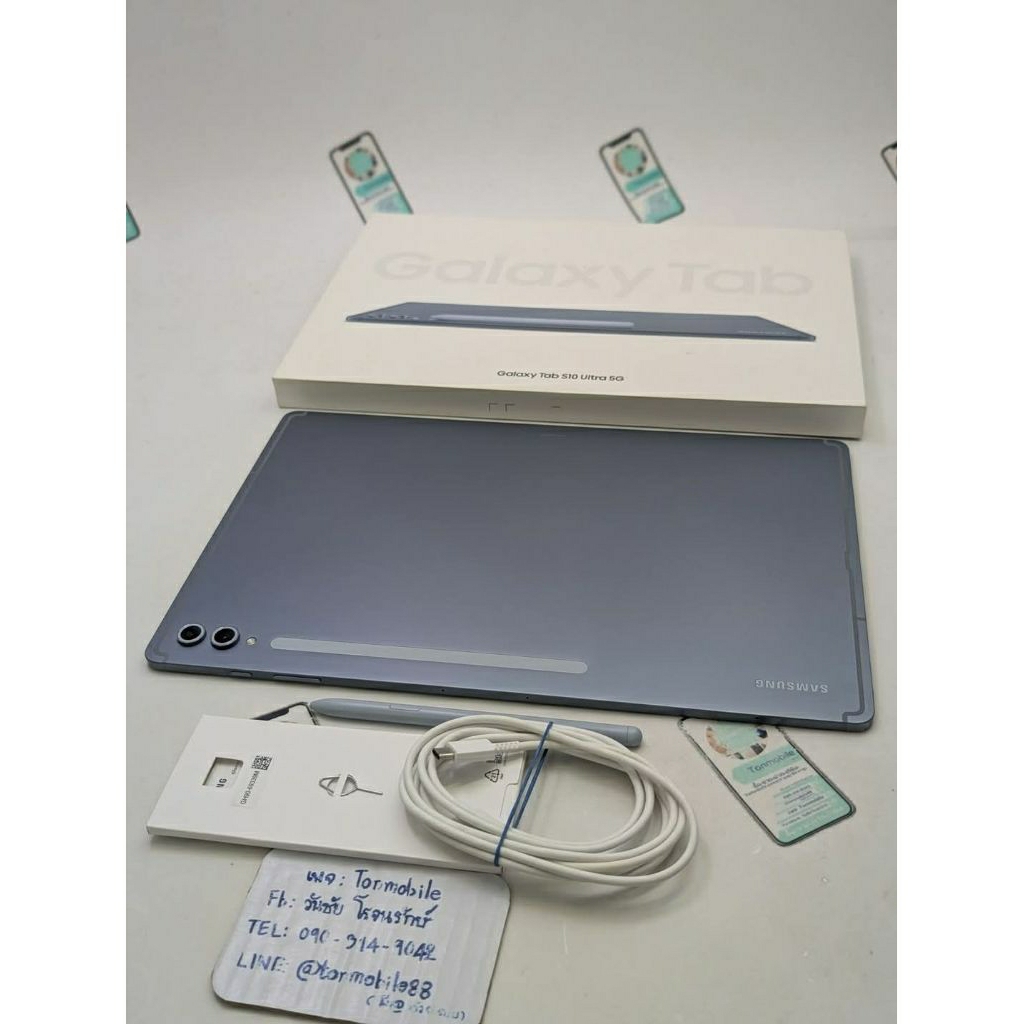 ขาย / เทิร์น Samsung Galaxy Tab S10 Ultra 5G 512 GB ศูนย์ไทย สภาพใหม่เอี่ยม อุปกรณ์ครบยกกล่อง พร้อม 