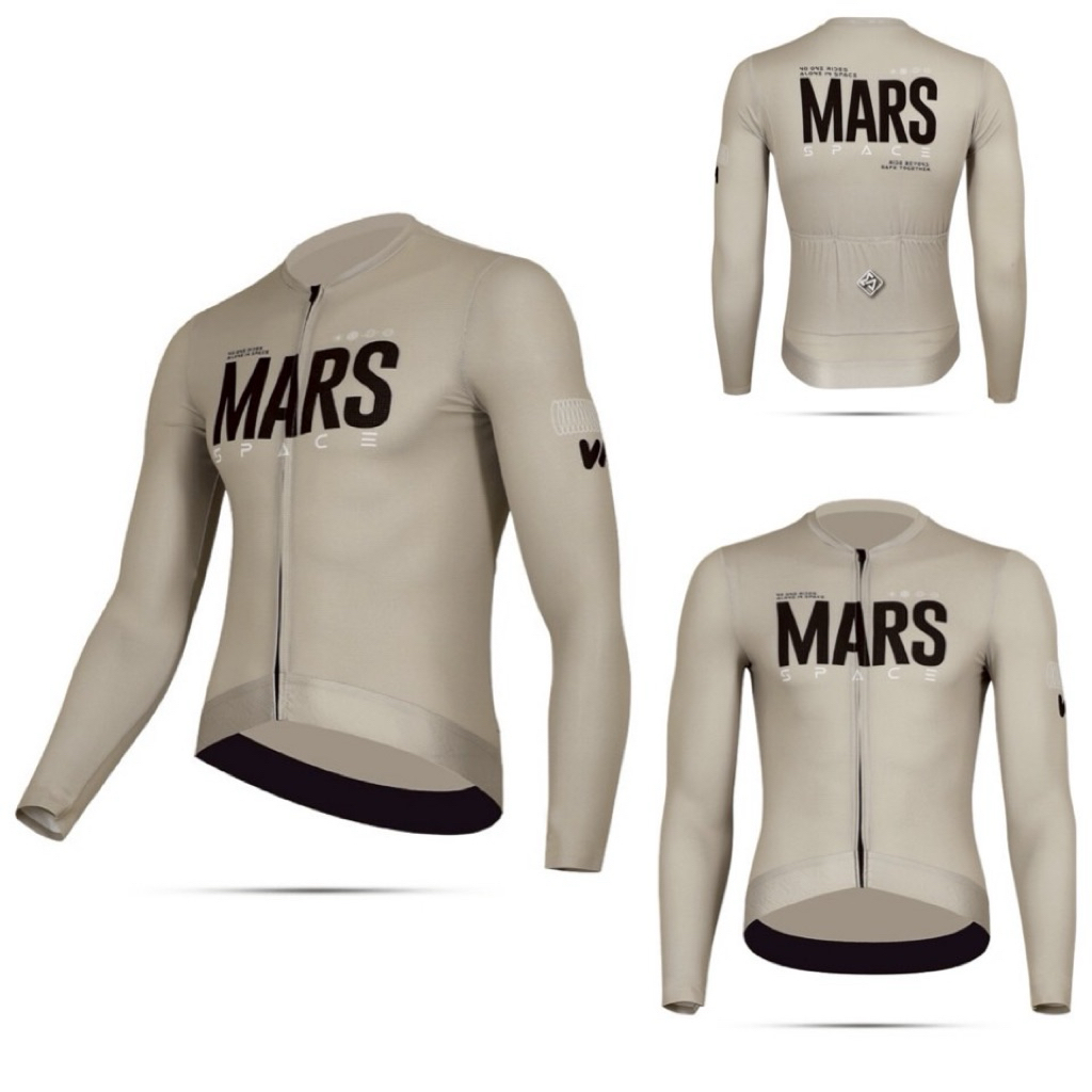 เสื้อปั่นจักรยานแขนยาว Mars Space