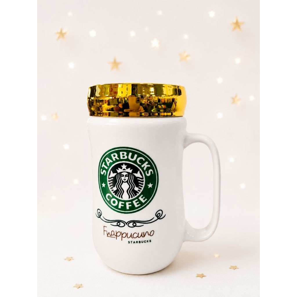starbuck เซรามิค แก้วสตาร์บัคส์เซรามิค แก้วมีกระจก