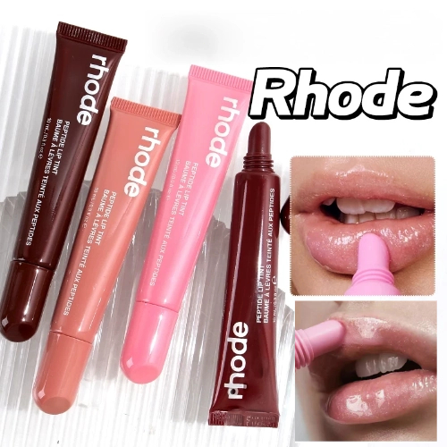 Rhode Peptide Lip Tint 10ml ลิปทินท์ Peptide + Shea Butter Glossy High-Shine ชุ่มชื้น ไม่เหนียว เลือกสีได้