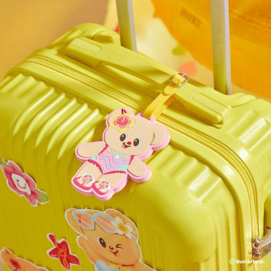 ป้ายคล้องกระเป๋าเดินทาง น้องเนย Butterbear Summer Sunshine Luggage Tag ลิขสิทธ์แท้