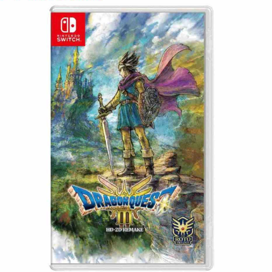 nintendo switch dragon quest 3 hd 2d remake ( english asia )