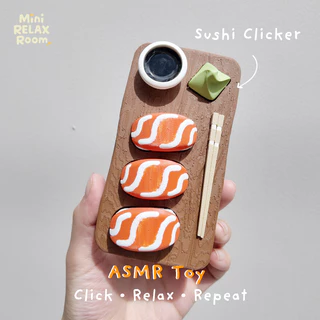 🍣 Sushi Clicker ASMR Toy ของเล่นคลิกเกอร์ซูชิ เสียงกดเพลิน คลายเครียด ของเล่นแก้เครียด น่ารัก พกพาง่าย
