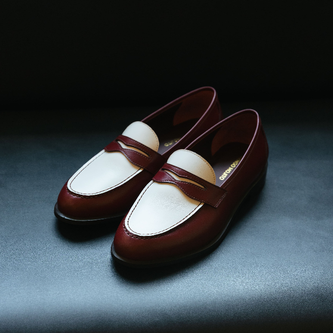 MANGO MOJITO - VERSO Penny Loafer | รองเท้าหนังแบบสวมทูโทน | Smart Casual