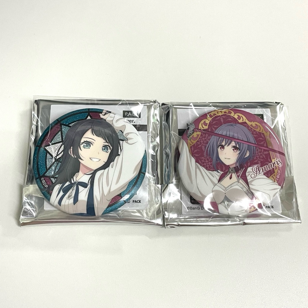 (พร้อมส่ง/ของแท้) เข็มกลัด BanG Dream! Ave Mujica - Umiri Timoris, Nyamu Amoris (Knight ver.) Trading Can Badge