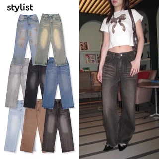 STYLIST (XXS-3XL) - Uptown Jeans Jeans-005 กางเกงยีนส์ขากระบอก