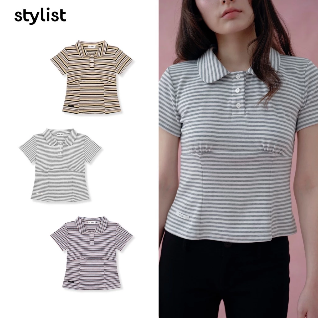 STYLIST - Polo-Hein-005 เสื้อโปโลเข้ารูป