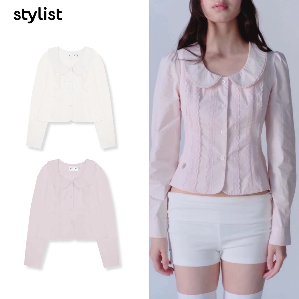 (พร้อมส่ง โค้ด 30% Max 1,000) STYLIST x Brinkkty - Shirts-Breezy-004 - เสื้อเชิ้ตแขนยาวคอบัว