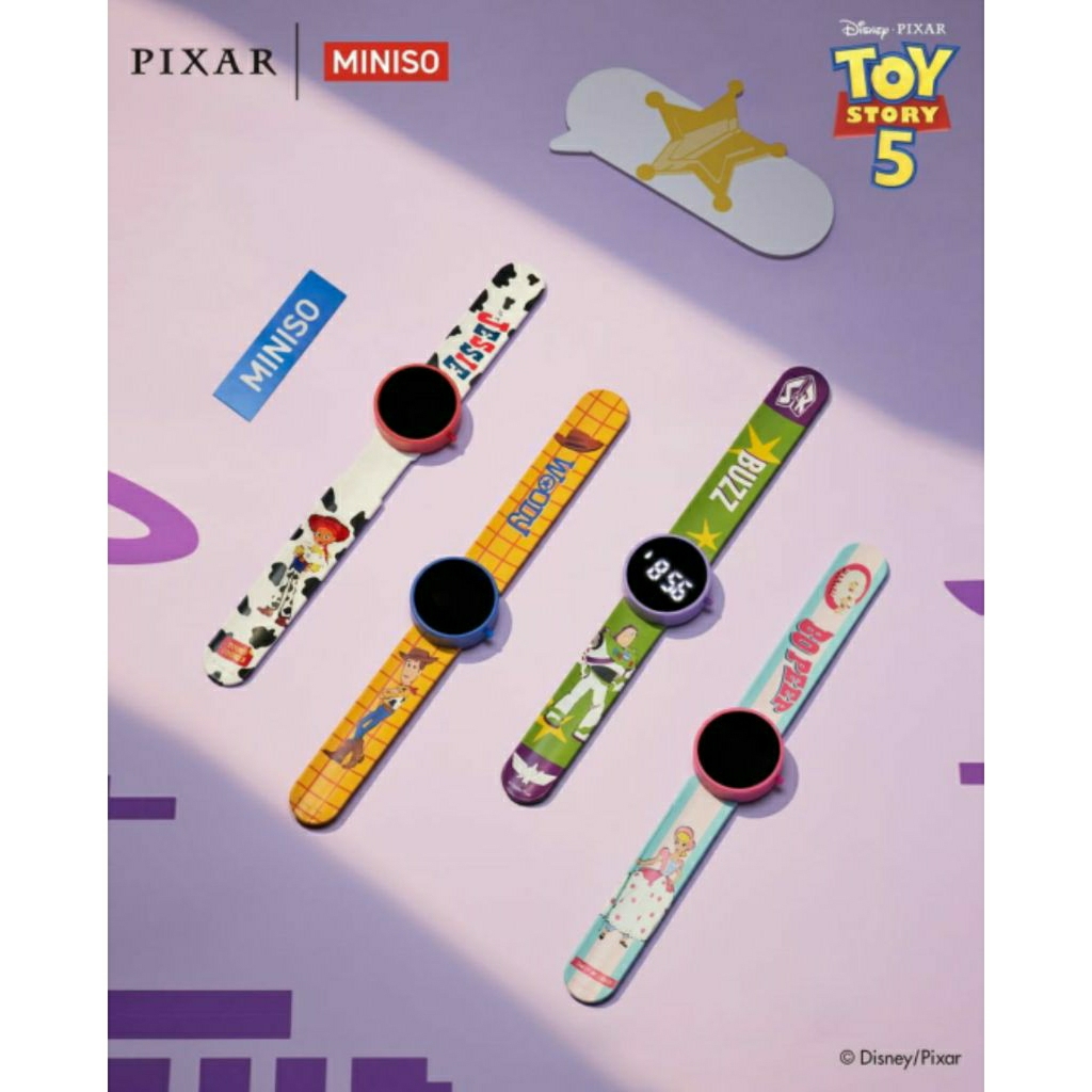 นาฬิกาข้อมือ LED MINISO × TOY STORY (Buzz)