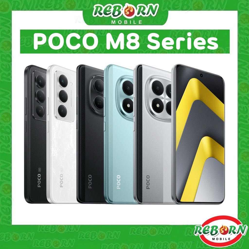 Poco M8 Pro 5G (8/256) จอ AMOLED 120Hz ชิป Snapdragon 7s Gen 4 กล้อง 50MP กันสั่น OIS |ใหม่ ศูนย์ไทย