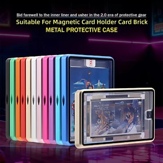 Slab Aluminum Magnet Case เคสอะลูมิเนียมสำหรับ Magnetic Card Holder / Card Brick กัน UV รุ่น 35-55PT 75-130PT