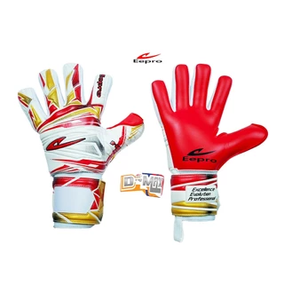ถุงมือผู้รักษาประตู Eepro รุ่น DMAX รหัส EG10D9D ถุงมือโกล ตัดเย็บ Negative Cut มี Finger Save 5 นิ้ว ถอดไม่ได้