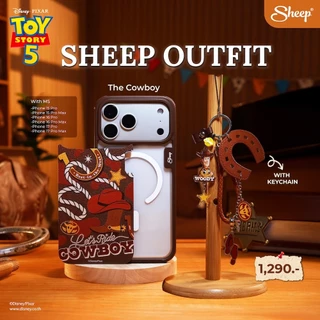 [Sheep Outfit For iPhone MS Toy Story 5] Toy Story 5 Collection เคสสำหรับไอโฟน ทอยสตอรี่ เคสมีMagnet แถมฟรี Strap Phone