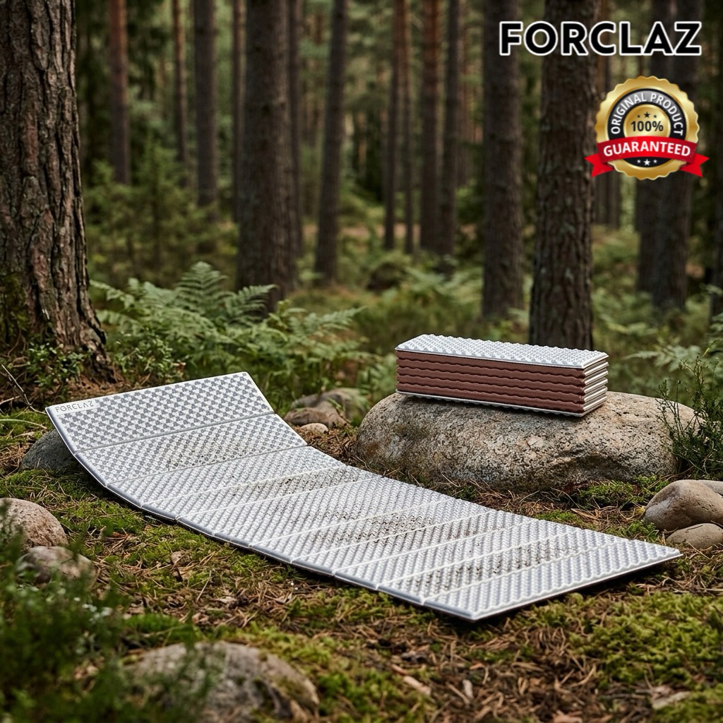 ที่นอนโฟมสำหรับแคมป์ปิ้งและเทรคกิ้งมีฉนวน “ขนาด 195 x 55 ซม.”  รุ่น MT500 FORCLAZ