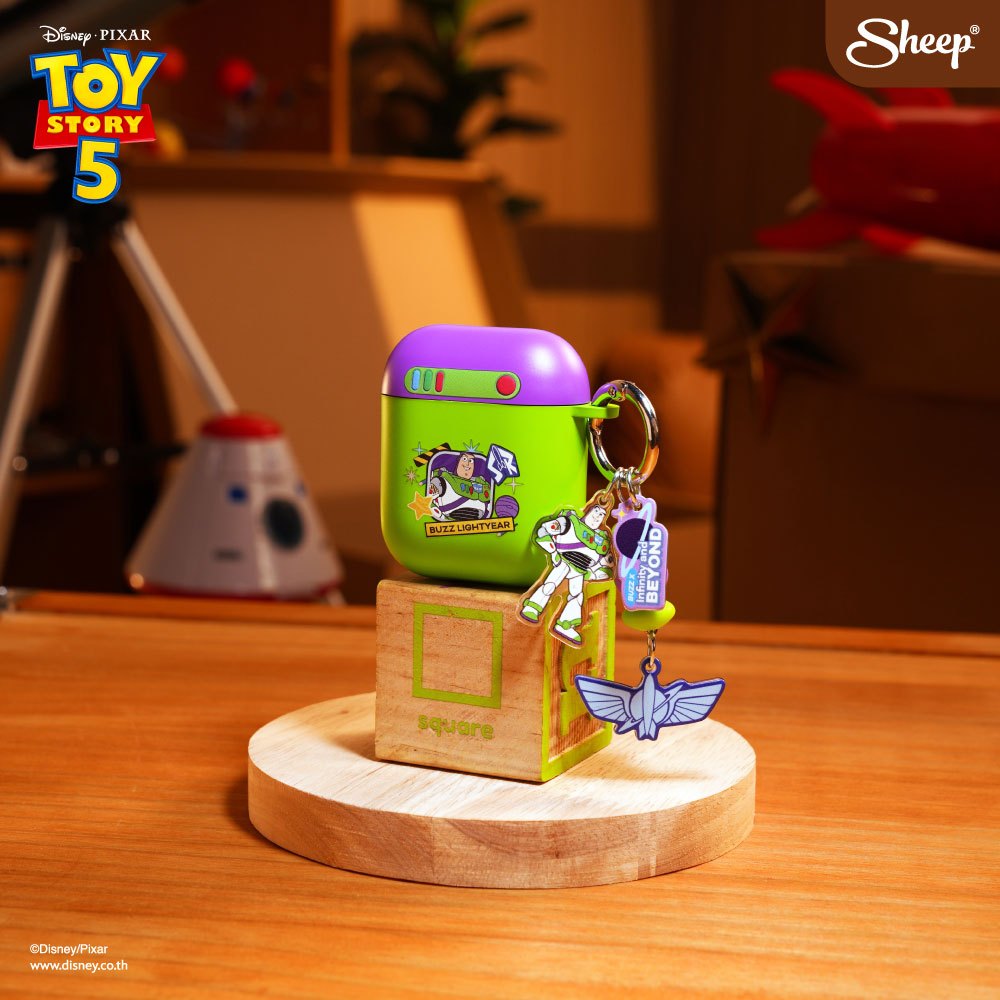 [For Airpods Toy Story 5] Toy Story 5 Collection  เคสสำหรับAirpods ลาย ทอยสตอรี่ เคสกันกระแทก มาพร้อม Keyring สายห้อย ราคา ถูกที่สุด โปรบีเคเค แกลเลอรีภาพที่ 6