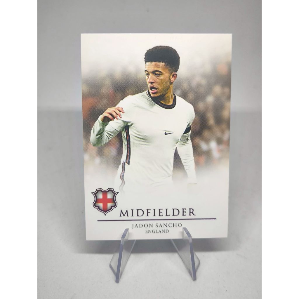 การ์ดนักฟุตบอล Futera Unique Sancho 22/60 England 2021